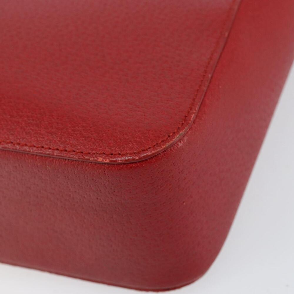 GUCCI Bamboo Hand Bag Leather Red 002 1061 Auth ep12097 - Picture 9 of 16